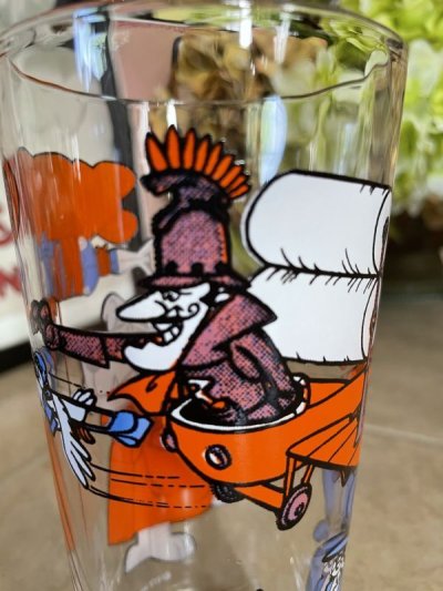 画像2: Hanna Barbera  Mumbly Pepsi Glass 1977  /  ペプシ　スーパー刑事ボロンゴ　マンブリー　グラス