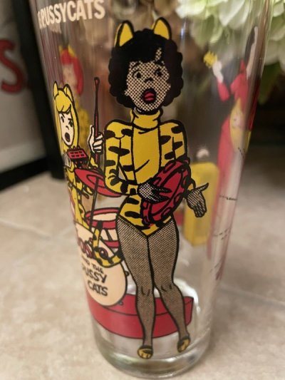 画像2: Hanna Barbera  Josie & the pussycats band Pepsi Glass 1977  / レア！！ プッシーキャット　ペプシ　グラス