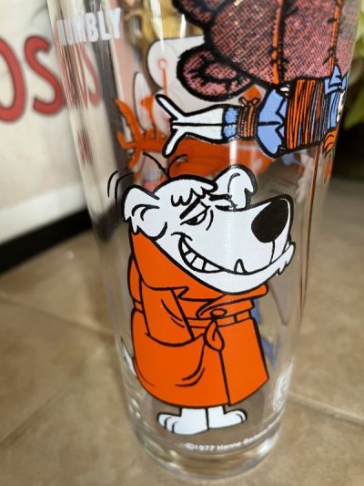 画像1: Hanna Barbera  Mumbly Pepsi Glass 1977  /  ペプシ　スーパー刑事ボロンゴ　マンブリー　グラス