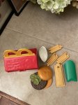 画像5: McDonald’s Fisher Price Happy Meal Lunch box with play food set 1989 / マクドナルド、フィッシャープライスのハッピーミールトイ  プレイフードセット (5)