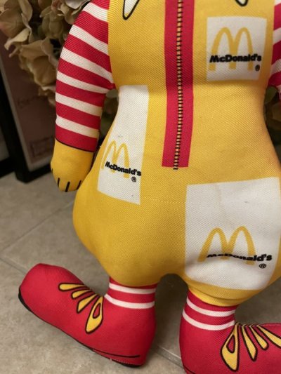 画像2: McDonald’s Ronald Pillow Doll /  マクドナルドのロナルド　ピロードール 