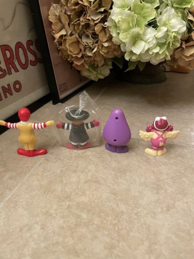 画像2: McDonald’s Figure Set of 4 1995  / マクドナルドのフィギュア4点セット