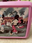 画像7: Mickey & Minnie Lunch Box With Thermos / ミッキー＆ミニーのプラスチック製　ランチボックス 水筒付き、60年代 (7)