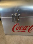 画像4: Coca Cola aluminum Tin Lunch Box with Tag  / コカコーラ　アルミ製　タグ付きランチボックス (4)