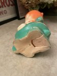 画像6: Hanna Barbera Flintstones Bamm Bamm On the turtle Plastic Coin Bank Doll / フリントストーン　バンバンと亀のプラスチック製 貯金箱　ドール　 (6)