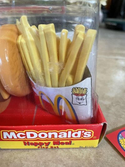 画像2: McDonald’s hamburger play food set with box 2001 (A) / マクドナルドのハンバーガー、プレイフードセット