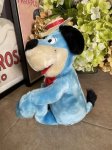 画像2: Huckleberry Hound Plush doll with straw hat 1985 / ハックルベリーハウンド  麦わら帽子付きぬいぐるみ　ドール　 (2)