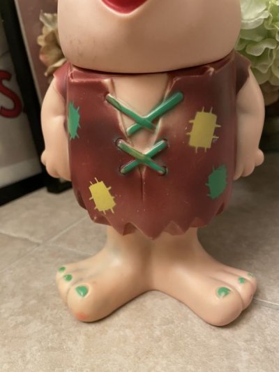 画像2: Hanna Barbera Flintstones Barney Plastic Green Hair Doll 1960 / フリントストーン　バーニー　プラスチック製　ドール　70年代