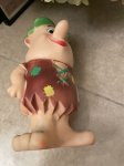 画像8: Hanna Barbera Flintstones Barney Plastic Green Hair Doll 1960 / フリントストーン　バーニー　プラスチック製　ドール　70年代 (8)