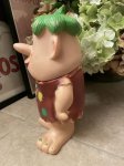 画像2: Hanna Barbera Flintstones Barney Plastic Green Hair Doll 1960 / フリントストーン　バーニー　プラスチック製　ドール　70年代 (2)