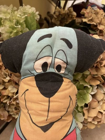 画像1: Huckleberry Hound pillow doll 1977 / ハックルベリーハウンド　ピロードール