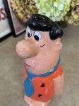 画像9: Hanna Barbera Flintstones Fred Rare！Plastic Coin Bank Doll 20cm   / フリントストーン　フレッド　レア！プラスチック製　貯金箱　ドール　 (9)