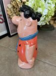 画像3: Hanna Barbera Flintstones Fred Rare！Plastic Coin Bank Doll 20cm   / フリントストーン　フレッド　レア！プラスチック製　貯金箱　ドール　 (3)