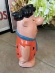 画像6: Hanna Barbera Flintstones Fred Rare！Plastic Coin Bank Doll 20cm   / フリントストーン　フレッド　レア！プラスチック製　貯金箱　ドール　 (6)