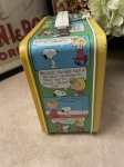 画像4: Snoopy Thermos yellow Tin Lunch Box / スヌーピー アルミ製　サーモス社　ティン　ランチボックス (4)