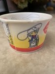 画像6: Dairy Queen Dennis The Menace Yellow Wax Cup Set Of 4 / ディリークィーン　デニス　ザ　メナス　ワックスペーパー　カップ　4個セット (6)