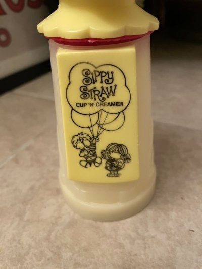 画像2: Whirley Sippy Straw Mow Cow yellow Creamer Bottle (A)  / モーカウ　クリーマー　ボトル