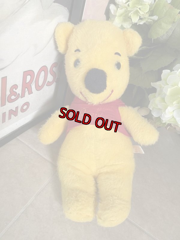 画像1: Disney Winnie the Pooh Sears Plush Doll / ディズニー　クマのプー　シアーズ社　ぬいぐるみ　ドール (1)