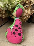 画像3: Hanna Barbera Flintstones Dino Fabric Pillow Doll / フリントストーン　ディノ　ピロードール (3)