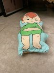 画像6: Hanna Barbera Flintstones Pebbles Fabric Pillow Doll / フリントストーン　ペブルス　ピロードール (6)