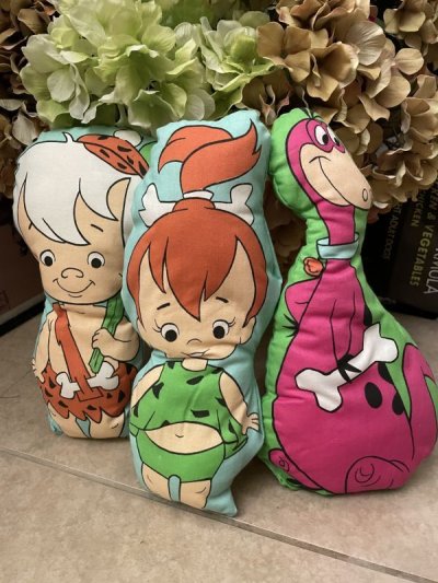 画像3: Hanna Barbera Flintstones Pebbles Fabric Pillow Doll / フリントストーン　ペブルス　ピロードール