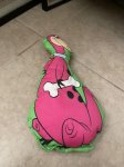 画像6: Hanna Barbera Flintstones Dino Fabric Pillow Doll / フリントストーン　ディノ　ピロードール (6)