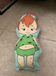 画像7: Hanna Barbera Flintstones Pebbles Fabric Pillow Doll / フリントストーン　ペブルス　ピロードール (7)