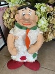 画像1:  Hanna Barbera Flintstones knickerbockers Fred Rubber Face Doll White Cloth / フリントストーン　ニッカーボッカー　フェイスラバー　フレッド　ドール (1)