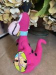 画像2: Hanna Barbera Flintstones Dino Doll  with Tag (C) 1993 / フリントストーン　タグ付き　ディノ　ドール　 (2)