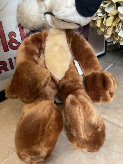 画像2: Looney Tunes  Wile. E. Coyote Plush Doll / ルーニーチューンズ　ワイリーコヨーテ　ぬいぐるみ　1971年