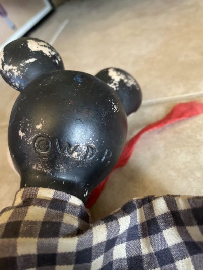 画像3: Disney Mickey Mouse Rubber Face hand puppet (C) / ディズニー　ミッキーマウス　ラバーフェイス　ハンドパペット　