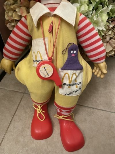 画像2: McDonald’s  Ronald Rubber Face Doll / マクドナルドのラバーフェイス、ロナルドドール　70年代