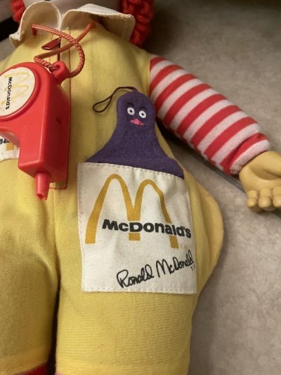 画像3: McDonald’s  Ronald Rubber Face Doll / マクドナルドのラバーフェイス、ロナルドドール　70年代