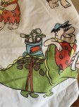 画像1: Hanna Barbera Flintstones box Sheet  / ハンナバーベラ、フリントストーンズのボックスシーツ (1)