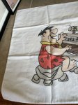 画像6: Hanna Barbera Flintstones Pillow Case / ハンナバーベラ、フリントストーンズ　ピローケース　下にイラスト (6)