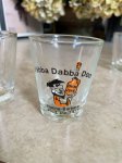 画像6: Flintstones Shot  Glass set of 4 1977 / フリントストーン　ガラス製　ショットグラス　4個セット (6)