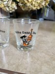 画像7: Flintstones Shot  Glass set of 4 1977 / フリントストーン　ガラス製　ショットグラス　4個セット (7)