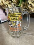 画像1: Flintstones Glass Beer Mug  1974 / フリントストーン　ジョッキグラス　 (1)