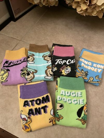 画像3: Atom Ant & Augie Doggie Socks set of 2  / アトムアント&オギードギー ソックス　2足セット