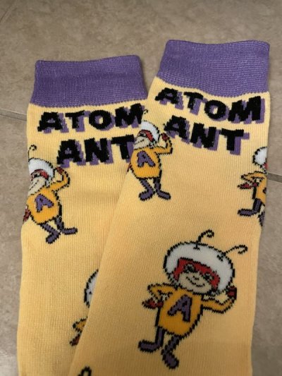 画像1: Atom Ant & Augie Doggie Socks set of 2  / アトムアント&オギードギー ソックス　2足セット