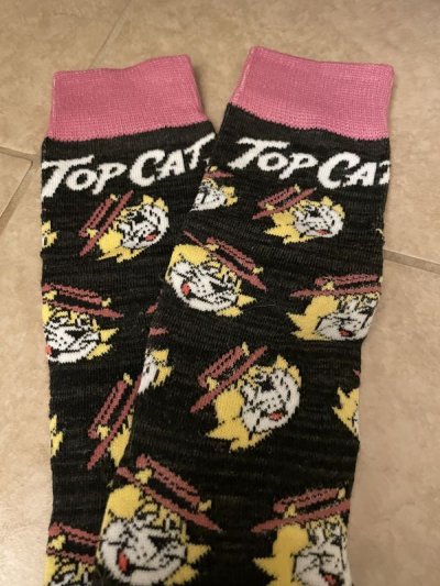 画像1: Top Cat &  Hong Kong Phooey  Socks set of 2  / トップキャット & ホンコンプーイソックス　2足セット