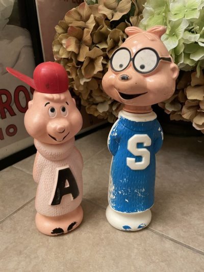 画像3: Alvin & the Chipmunk Simon Soaky Bottle /  サイモンのソーキーボトル 60年代　 