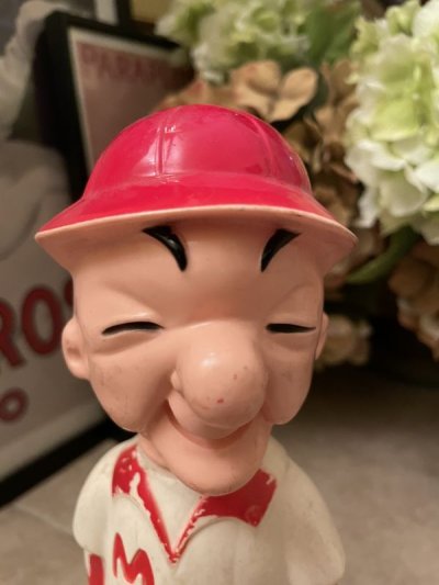 画像1: Mr Magoo Baseball  Red Soaky bottle / ミスターマグー　赤い野球服　ソーキーボトル　