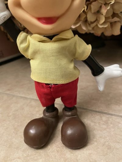 画像2: Disney Mickey Mouse  Doll 70‘s / ディズニー、ミッキーマウス　ドール　フィギュア