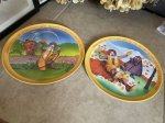 画像1: McDonald’s Plastic Plate set of 2 (B) 1977  / マクドナルドのプラスチック製、プレート2枚セット、春＆秋 (1)