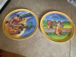 画像1: McDonald’s Plastic Plate set of 2 (C) 1977 / マクドナルドのプラスチック製、プレート2枚セット、春＆夏 (1)