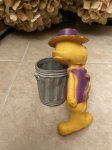 画像6: Hanna Barbera Top Cat figure with trash can plastic / トップキャット & ゴミ箱　フィギュア (6)