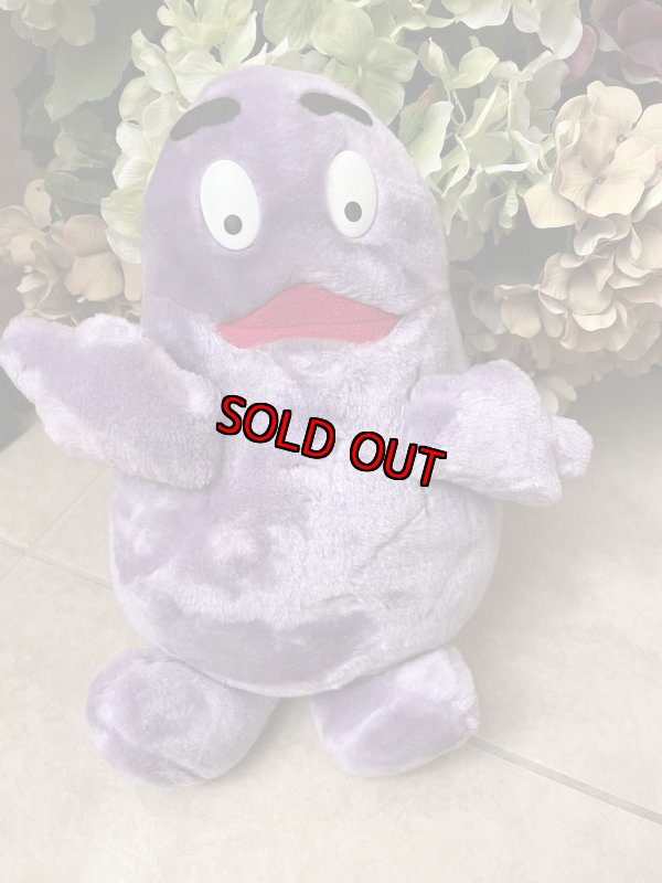 画像1: McDonald’s Grimace plush doll 1983 / マクドナルドのグリマス　ぬいぐるみ (1)