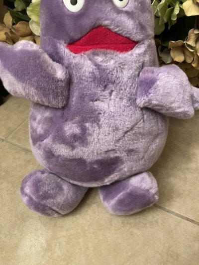 画像2: McDonald’s Grimace plush doll 1983 / マクドナルドのグリマス　ぬいぐるみ