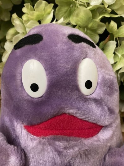 画像1: McDonald’s Grimace plush doll 1983 / マクドナルドのグリマス　ぬいぐるみ